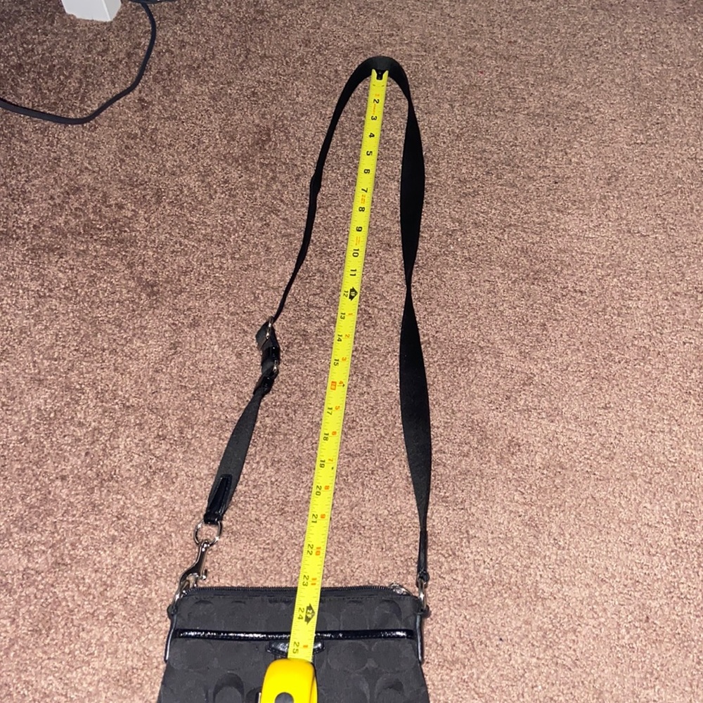 Black Coach Crossbody Purse - Picture 11 of 11
